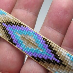 Work of Art Hand Made Beaded Bracelets Colorful